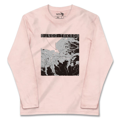 【豊後高田（大分県）】地図柄ロングスリーブTシャツ