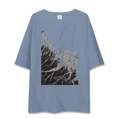 【豊前（福岡県）】地図柄ビッグシルエットTシャツ