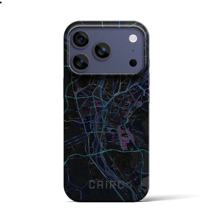 【カイロ（エジプト）】地図柄iPhoneケース（バックカバータイプ）