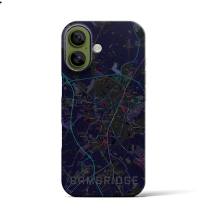 【ケンブリッジ（イギリス）】地図柄iPhoneケース（バックカバータイプ）