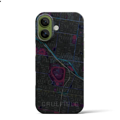 【コーフィールド（オーストラリア）】地図柄iPhoneケース（バックカバータイプ）