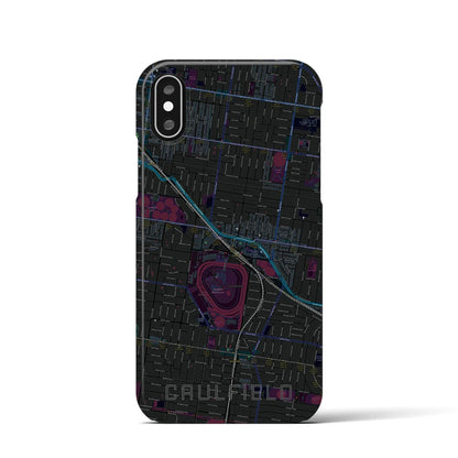 【コーフィールド（オーストラリア）】地図柄iPhoneケース（バックカバータイプ）