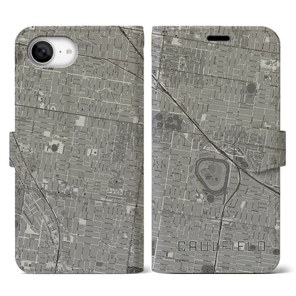 【コーフィールド（オーストラリア）】地図柄iPhoneケース（手帳タイプ）