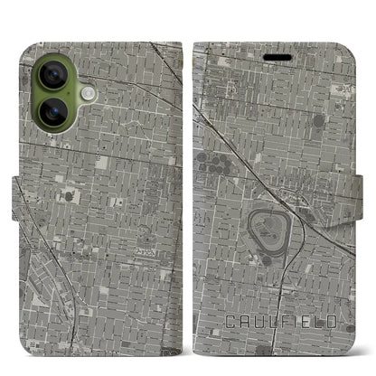 【コーフィールド（オーストラリア）】地図柄iPhoneケース（手帳タイプ）