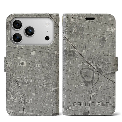 【コーフィールド（オーストラリア）】地図柄iPhoneケース（手帳タイプ）