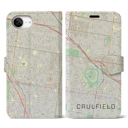 【コーフィールド（オーストラリア）】地図柄iPhoneケース（手帳タイプ）