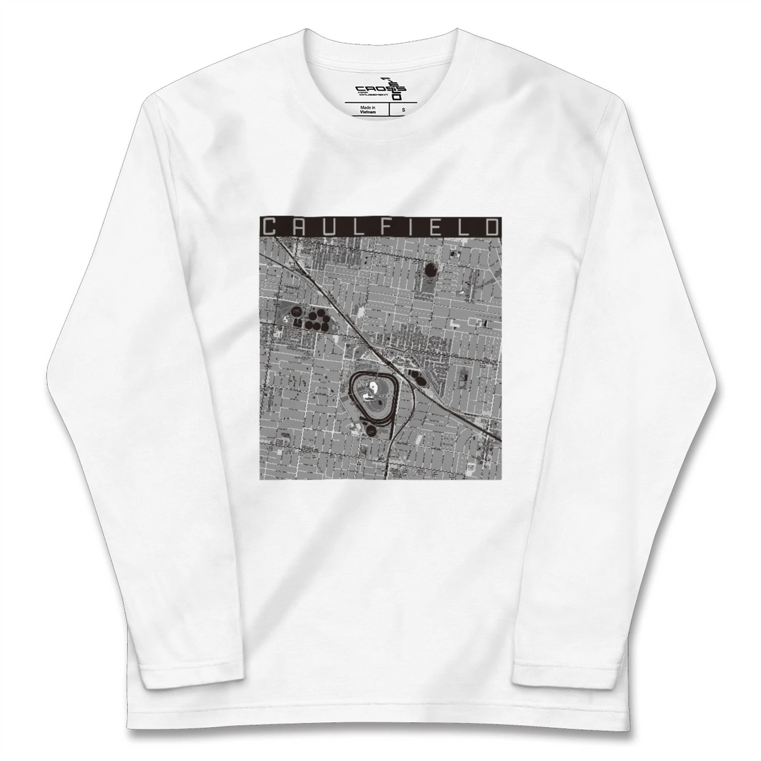 【コーフィールド（オーストラリア）】地図柄ロングスリーブTシャツ