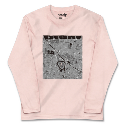 【コーフィールド（オーストラリア）】地図柄ロングスリーブTシャツ