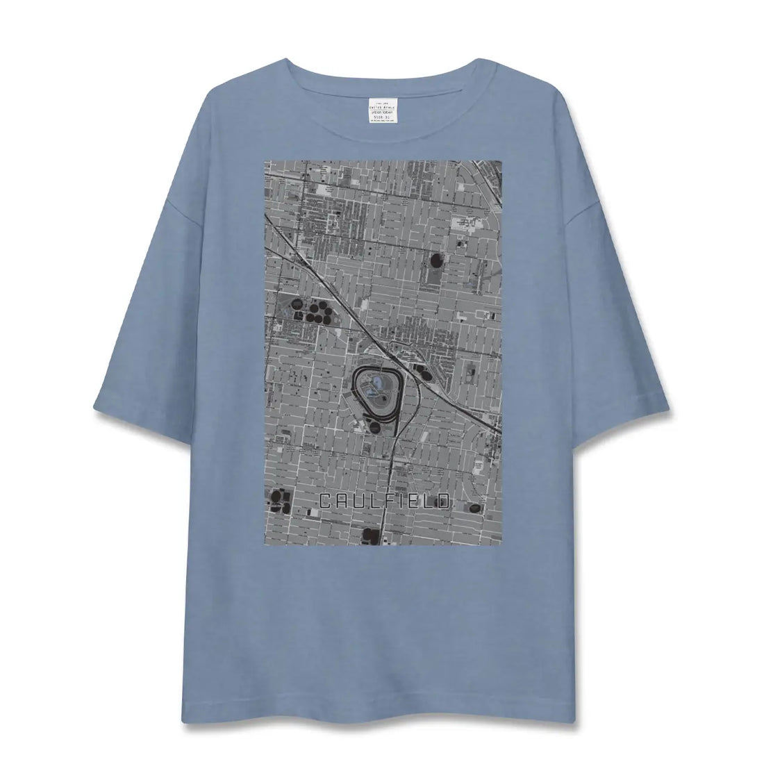 【コーフィールド（オーストラリア）】地図柄ビッグシルエットTシャツ