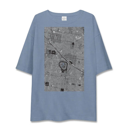 【コーフィールド（オーストラリア）】地図柄ビッグシルエットTシャツ