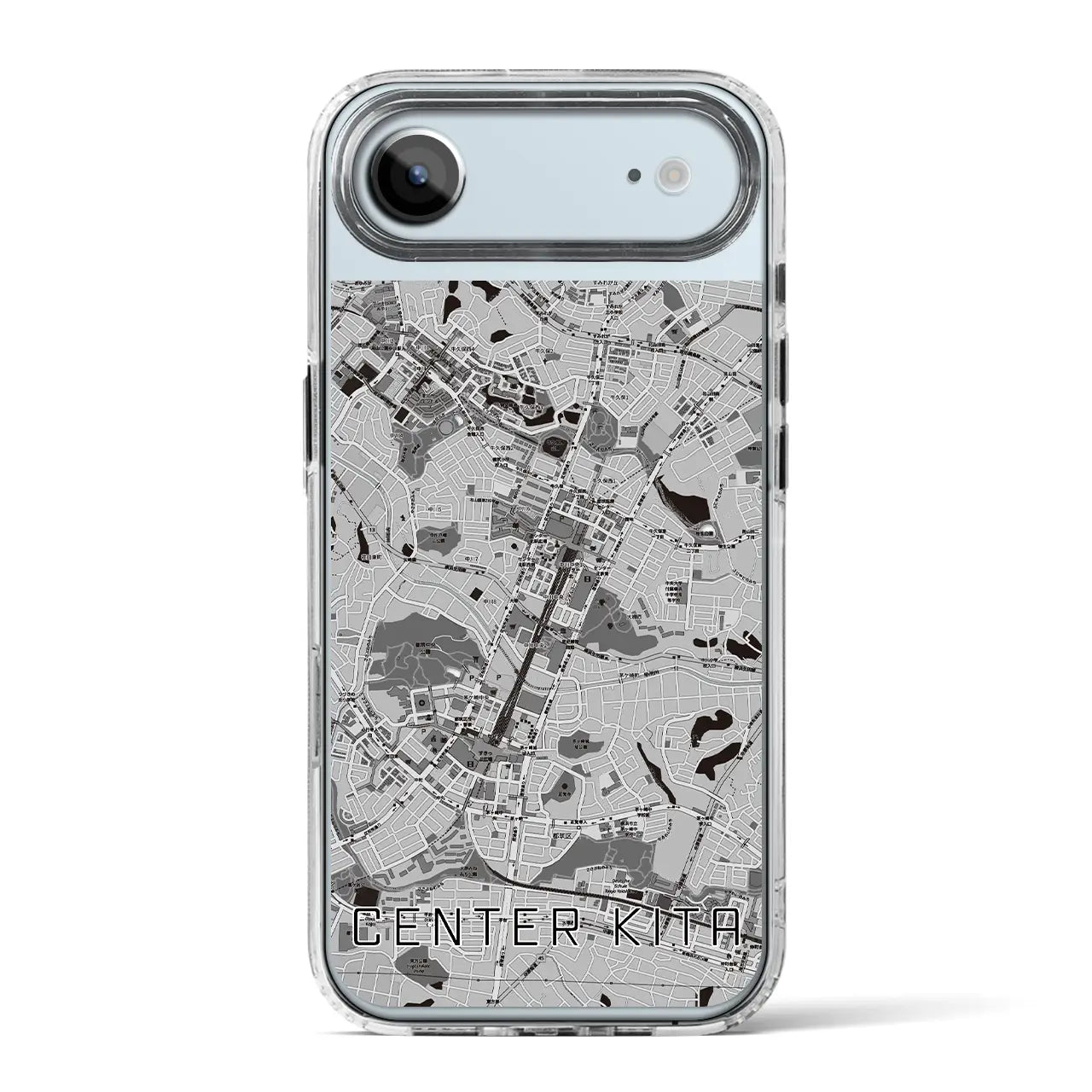 【センター北（神奈川県）】地図柄iPhoneケース（MagSafeタイプ）