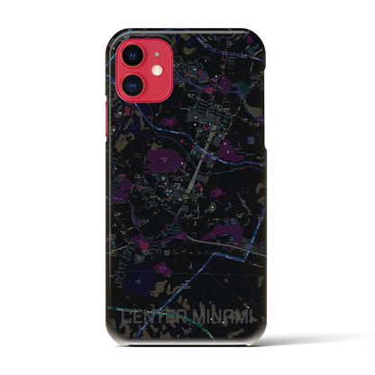 【センター南（神奈川県）】地図柄iPhoneケース（バックカバータイプ）