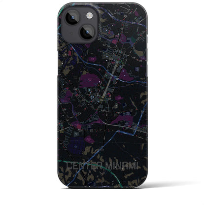 【センター南（神奈川県）】地図柄iPhoneケース（バックカバータイプ）