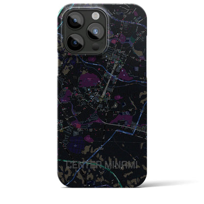 【センター南（神奈川県）】地図柄iPhoneケース（バックカバータイプ）