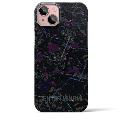 【センター南（神奈川県）】地図柄iPhoneケース（バックカバータイプ）