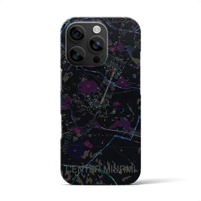 【センター南（神奈川県）】地図柄iPhoneケース（バックカバータイプ）