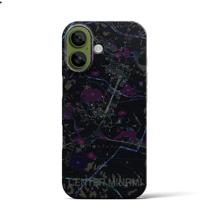 【センター南（神奈川県）】地図柄iPhoneケース（バックカバータイプ）