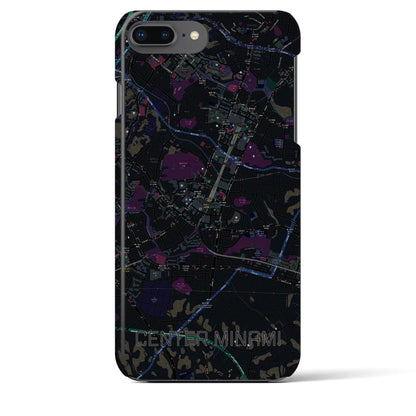 【センター南（神奈川県）】地図柄iPhoneケース（バックカバータイプ）