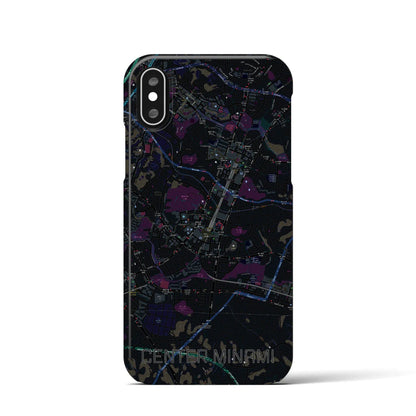 【センター南（神奈川県）】地図柄iPhoneケース（バックカバータイプ）