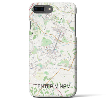 【センター南（神奈川県）】地図柄iPhoneケース（バックカバータイプ）