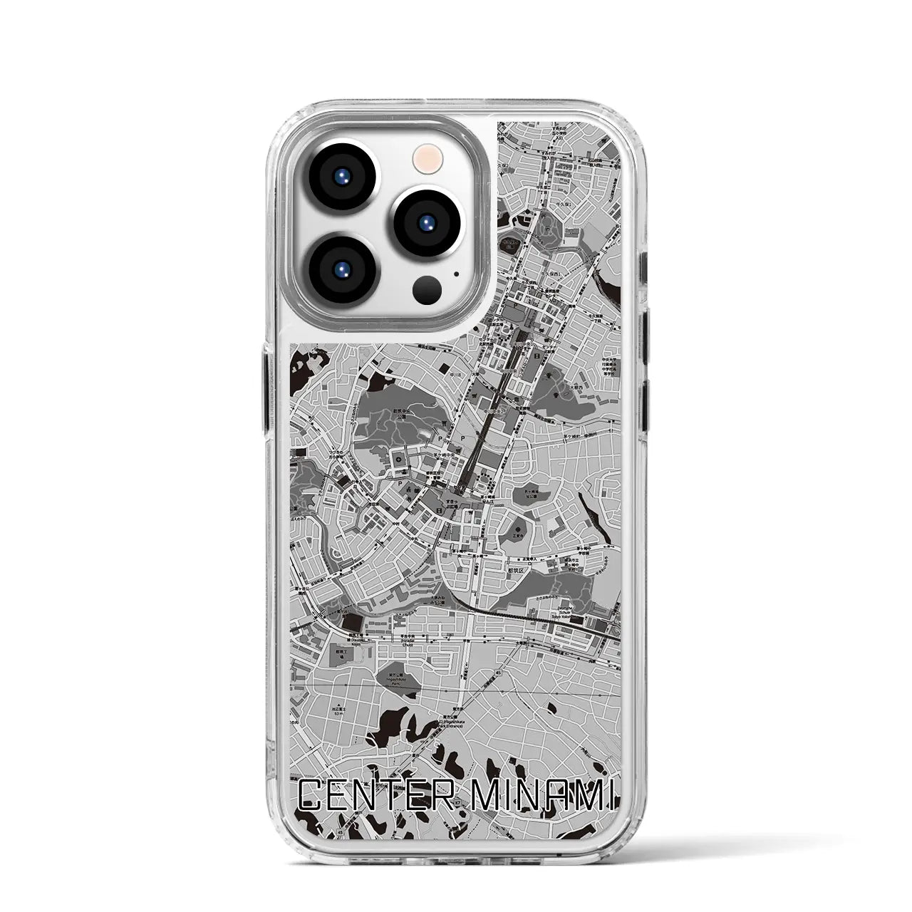 【センター南（神奈川県）】地図柄iPhoneケース（MagSafeタイプ）