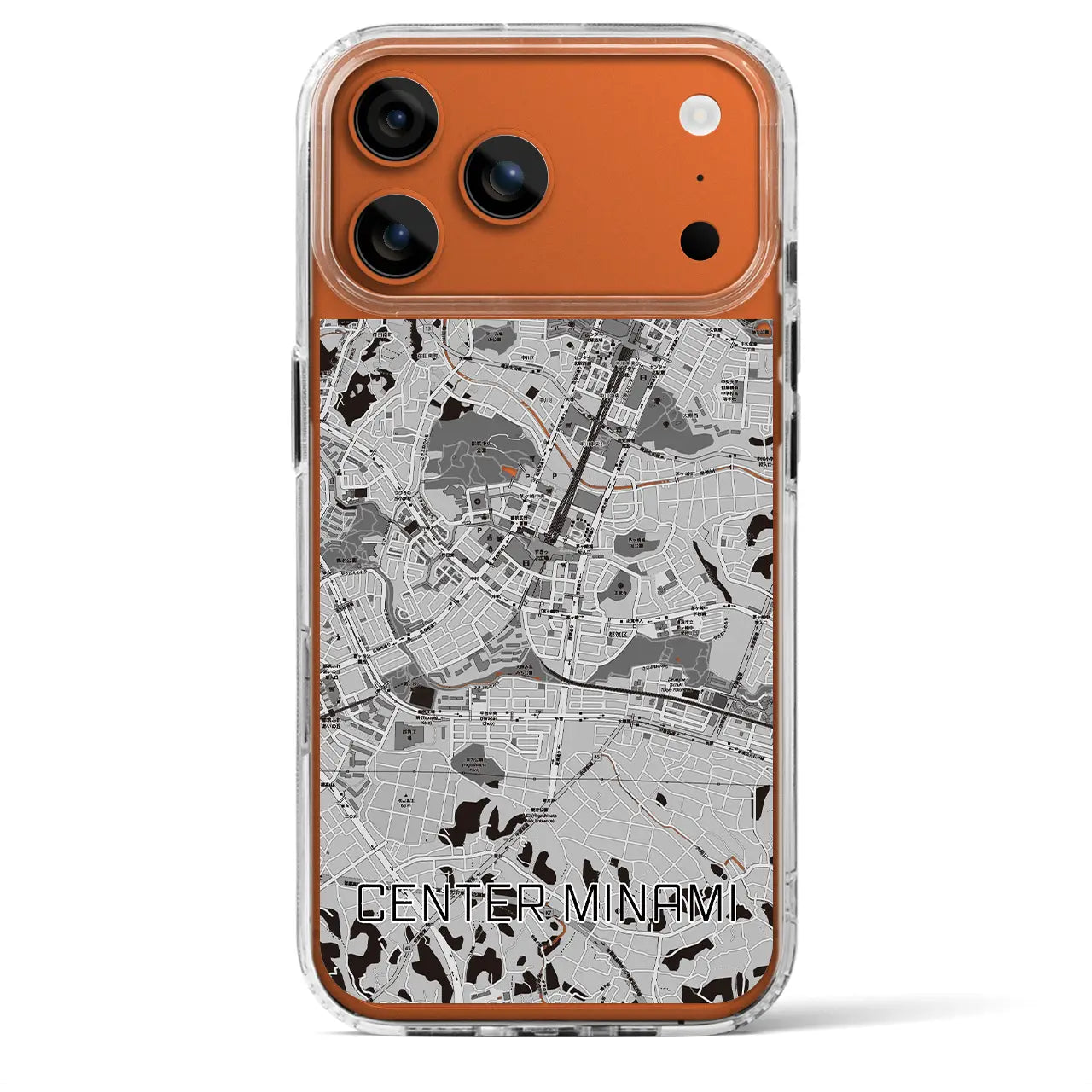 【センター南（神奈川県）】地図柄iPhoneケース（MagSafeタイプ）