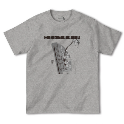 【中部国際空港（愛知県）】地図柄ヘビーウェイトTシャツ