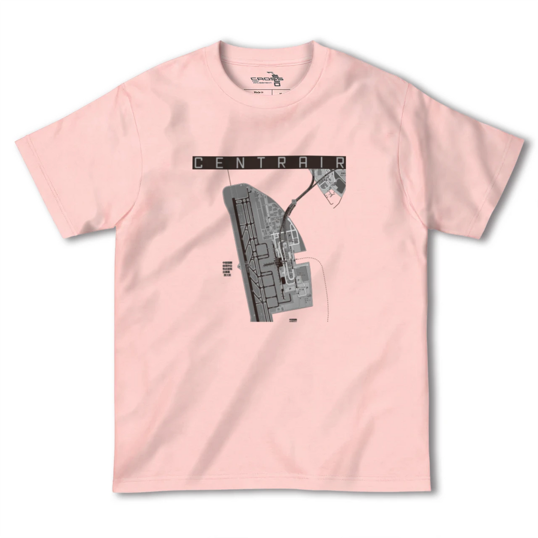 【中部国際空港（愛知県）】地図柄ヘビーウェイトTシャツ