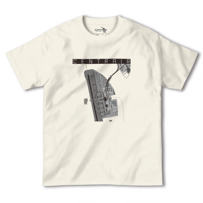 【中部国際空港（愛知県）】地図柄ヘビーウェイトTシャツ
