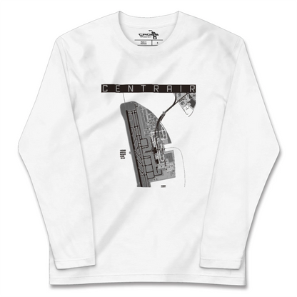 【中部国際空港（愛知県）】地図柄ロングスリーブTシャツ