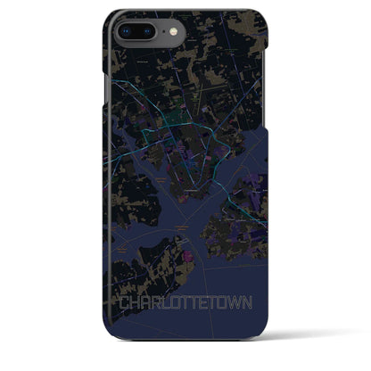 【シャーロットタウン（カナダ）】地図柄iPhoneケース（バックカバータイプ）