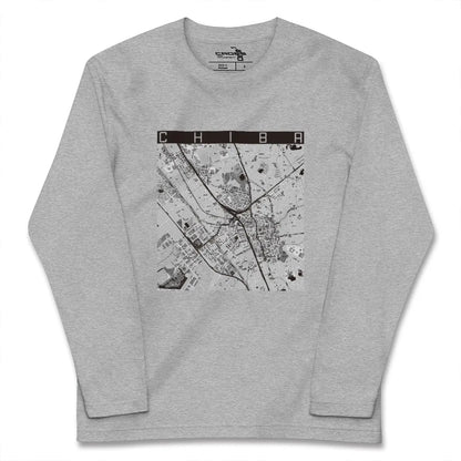 【千葉（千葉県）】地図柄ロングスリーブTシャツ