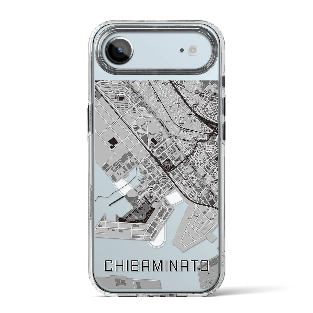 【千葉みなと（千葉県）】地図柄iPhoneケース（MagSafeタイプ）