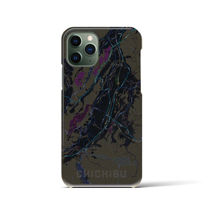 【秩父（埼玉県）】地図柄iPhoneケース（バックカバータイプ）