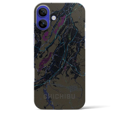 【秩父（埼玉県）】地図柄iPhoneケース（バックカバータイプ）