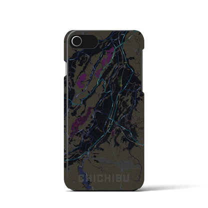 【秩父（埼玉県）】地図柄iPhoneケース（バックカバータイプ）