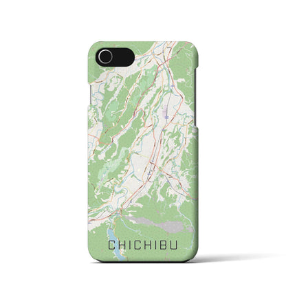 【秩父（埼玉県）】地図柄iPhoneケース（バックカバータイプ）