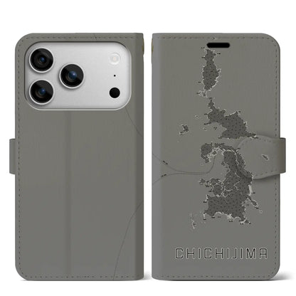 【父島（東京都）】地図柄iPhoneケース（手帳タイプ）