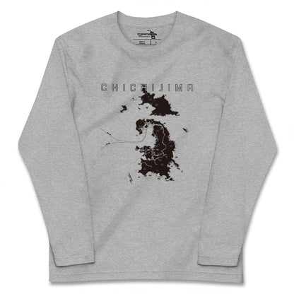 【父島（東京都）】地図柄ロングスリーブTシャツ