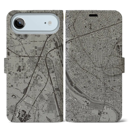 【千鳥町（東京都）】地図柄iPhoneケース（手帳タイプ）