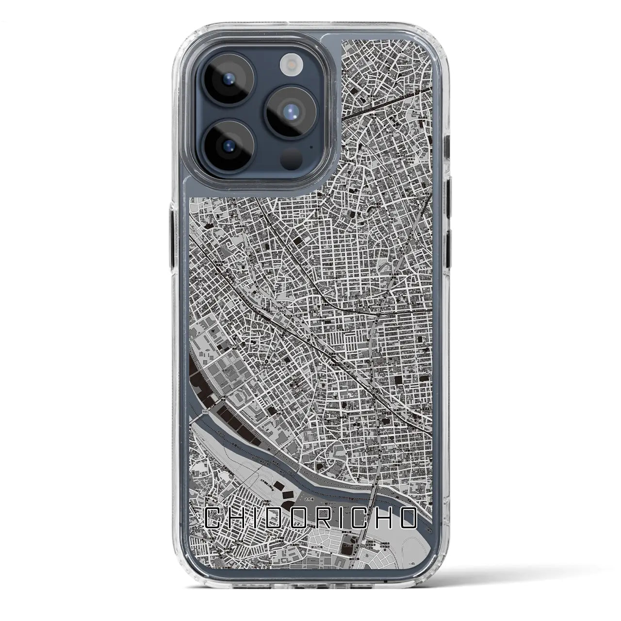 【千鳥町（東京都）】地図柄iPhoneケース（MagSafeタイプ）