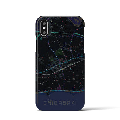 【茅ヶ崎2（神奈川県）】地図柄iPhoneケース（バックカバータイプ）