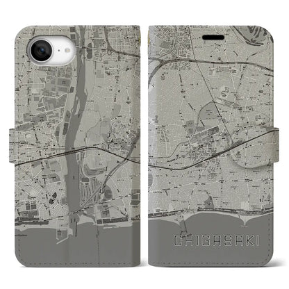 【茅ヶ崎2（神奈川県）】地図柄iPhoneケース（手帳タイプ）