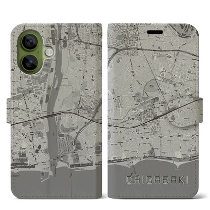 【茅ヶ崎2（神奈川県）】地図柄iPhoneケース（手帳タイプ）