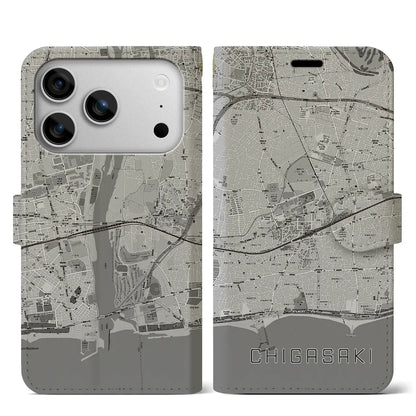 【茅ヶ崎2（神奈川県）】地図柄iPhoneケース（手帳タイプ）