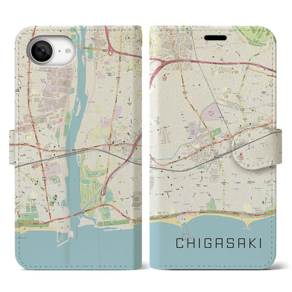 【茅ヶ崎2（神奈川県）】地図柄iPhoneケース（手帳タイプ）