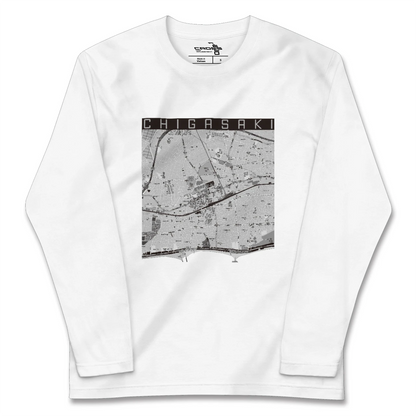 【茅ヶ崎2（神奈川県）】地図柄ロングスリーブTシャツ