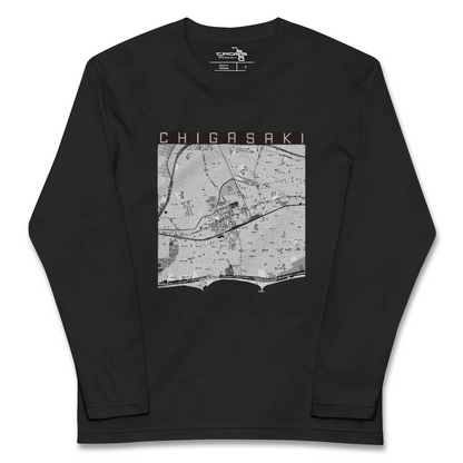 【茅ヶ崎2（神奈川県）】地図柄ロングスリーブTシャツ
