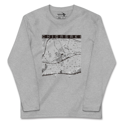 【茅ヶ崎2（神奈川県）】地図柄ロングスリーブTシャツ