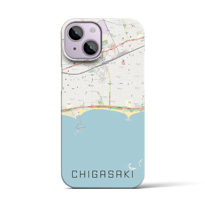 【茅ヶ崎（神奈川県）】地図柄iPhoneケース（バックカバータイプ）